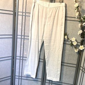 J.Jill white linen pant